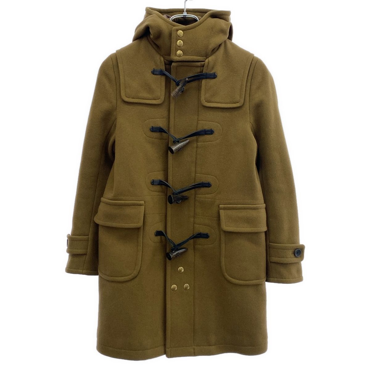 SCYE BASICS サイベーシックス ウールカシミヤダッフルコート 5213-73511 カーキブラウン系 36