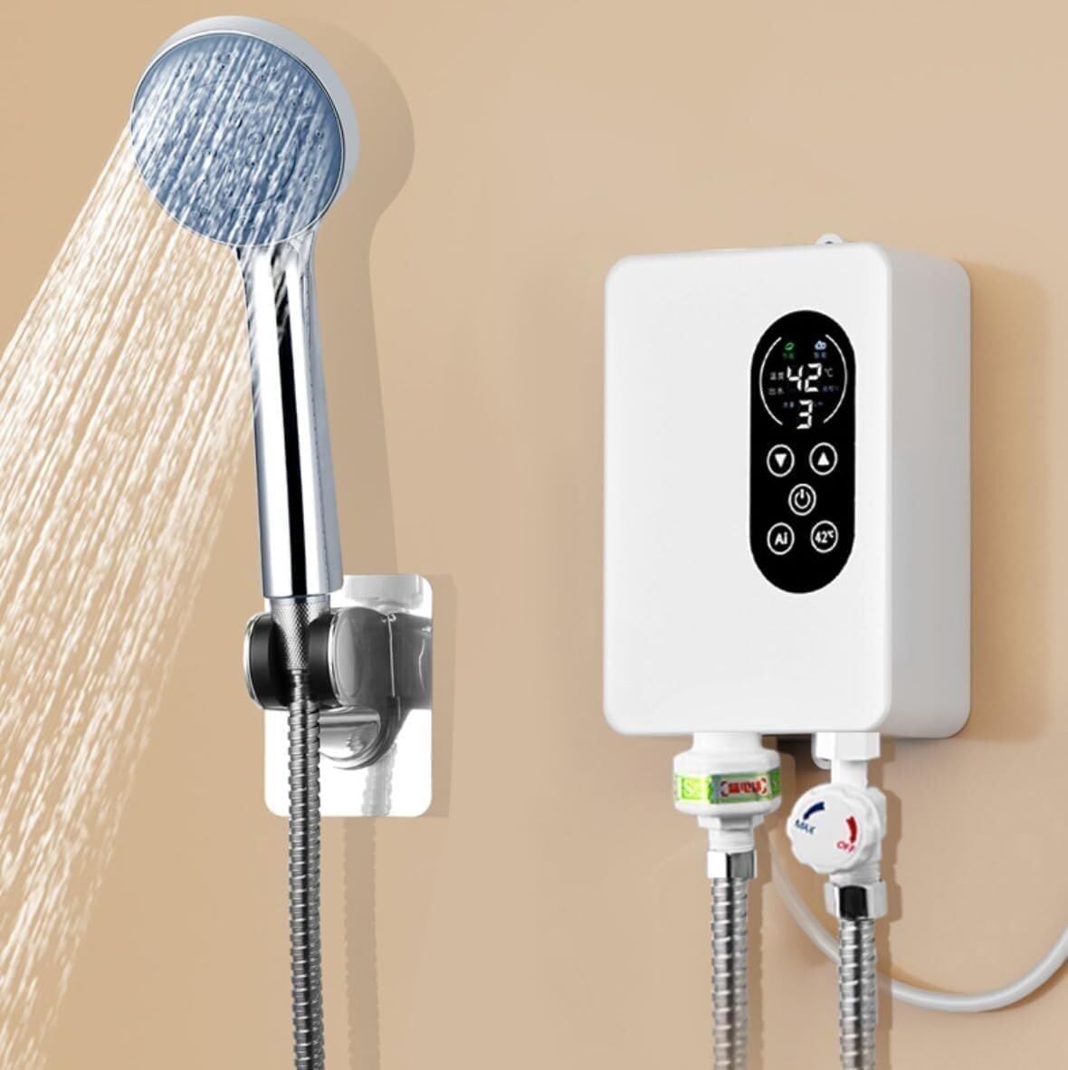 電気給湯器ポータブル電気温水器シャワー瞬間湯沸かし器 ミニ 電気給湯器ポータブル電気温水器シャワー瞬間湯沸かし器 ミニ