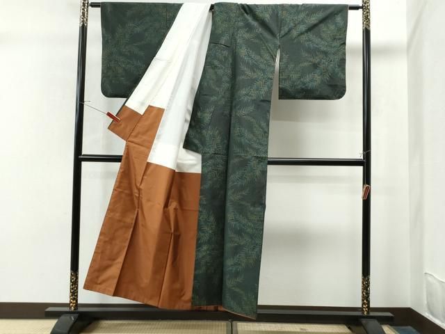 平和屋着物○本場大島紬 草木文 正絹 逸品 CAAS7479yc - メルカリ