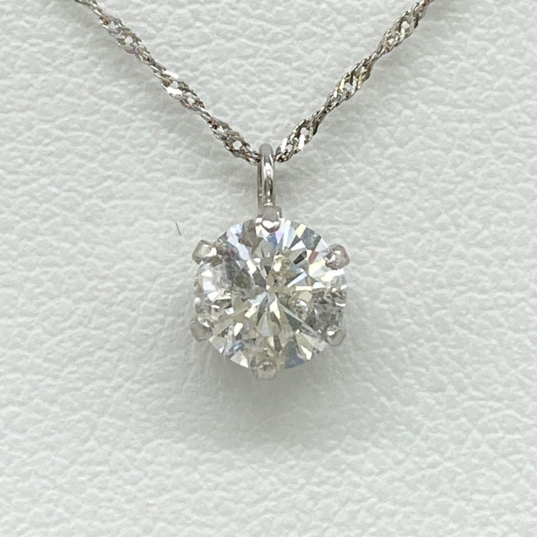 ✨【美品】プラチナ900/ 850天然ダイヤモンド0.55ct 輝くネックレス✨ ✨【美品】プラチナ900/ 850天然ダイヤモンド0.55ct 輝くネックレス✨