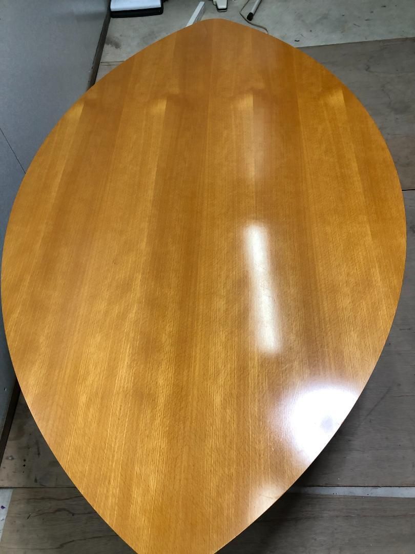 センターテーブル 楕円 シンプル ローテーブル おしゃれ 1230-