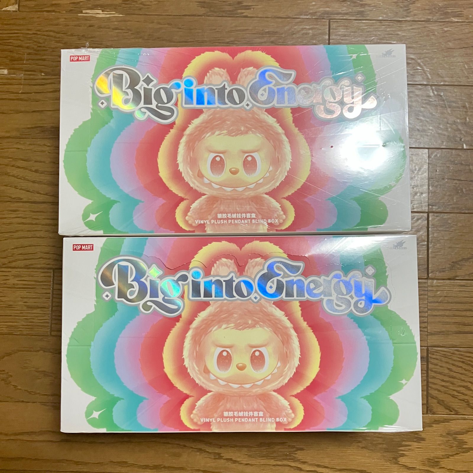 POP MART Big Into Energy ぬいぐるみ 6個セット THE MONSTERS Big into Energy シリーズ ぬいぐるみペンダント