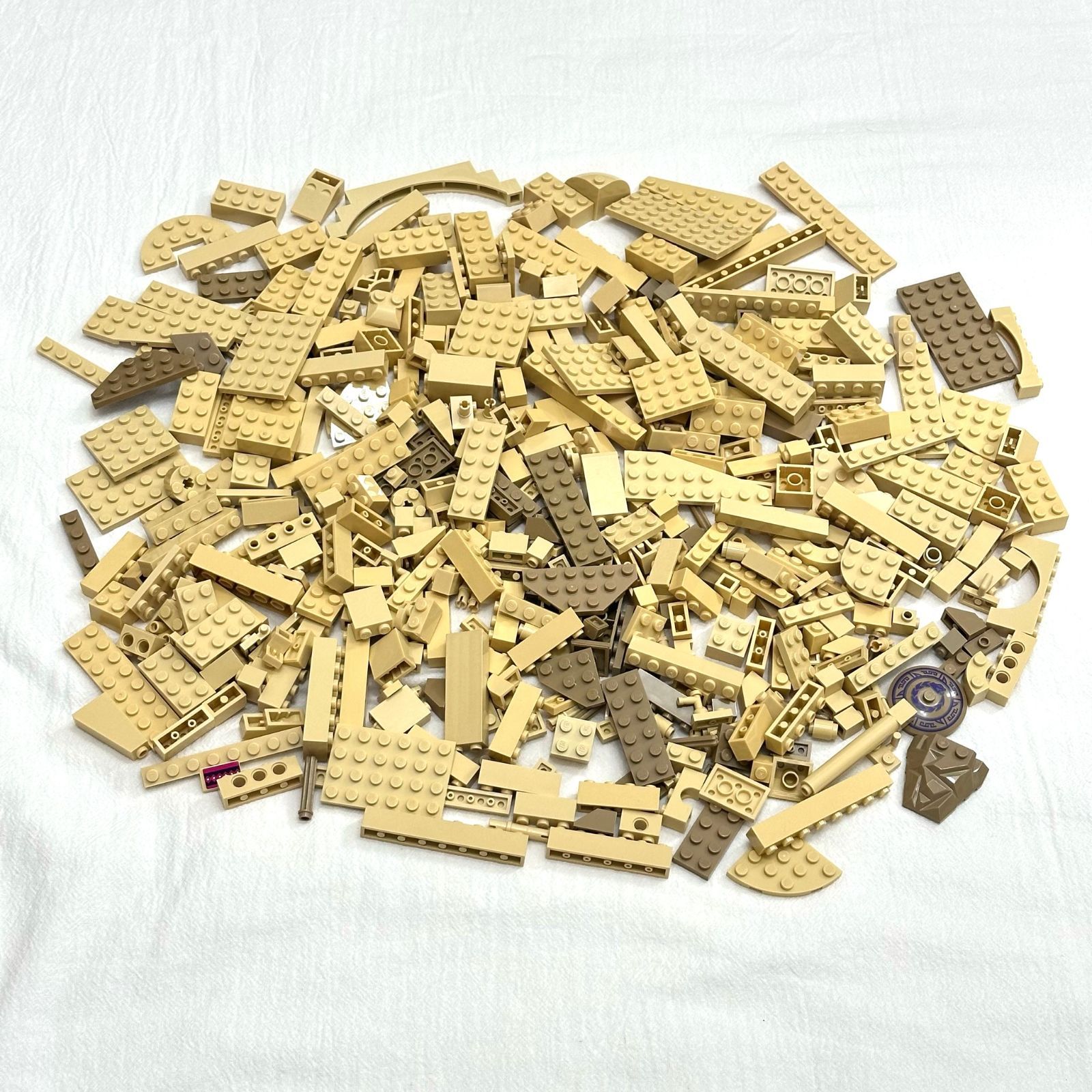 LEGO レゴ 茶 タン ブラウン系 中古 パーツ ブロック プレート