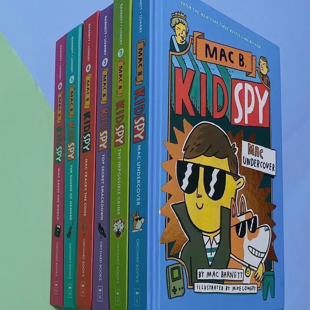 1-6 Mac B Kid Spy 6册 英語 洋書 Mac B., Kid Spy #6, Volume