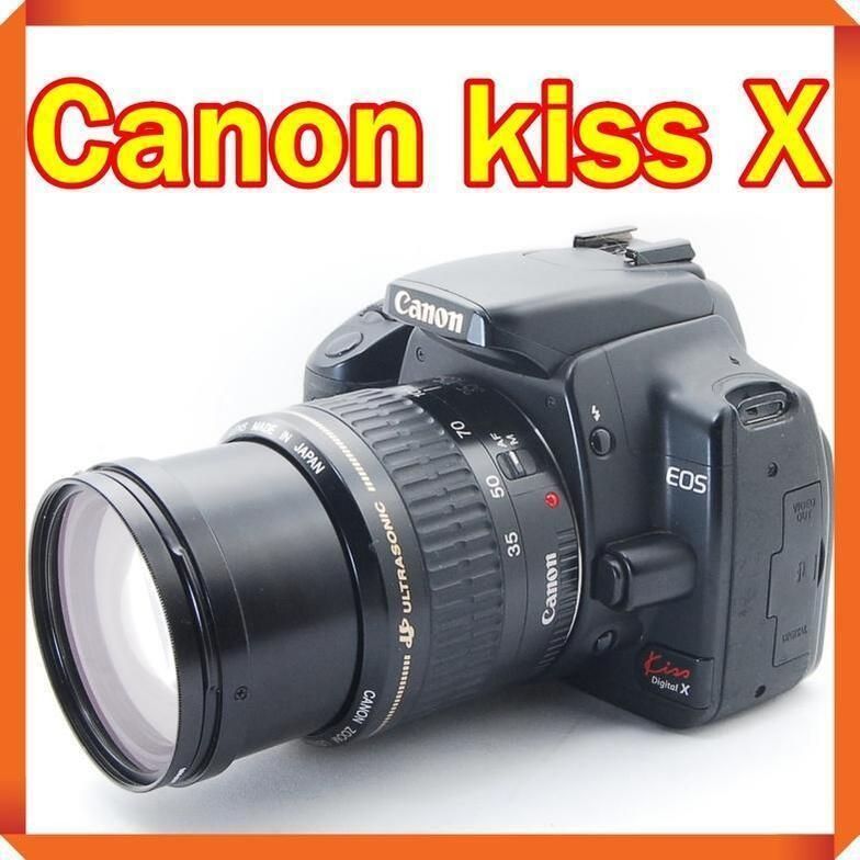 ❤ Canon kiss X 一眼レフ スマホ転送 キヤノン 最初の一台に 487k768
