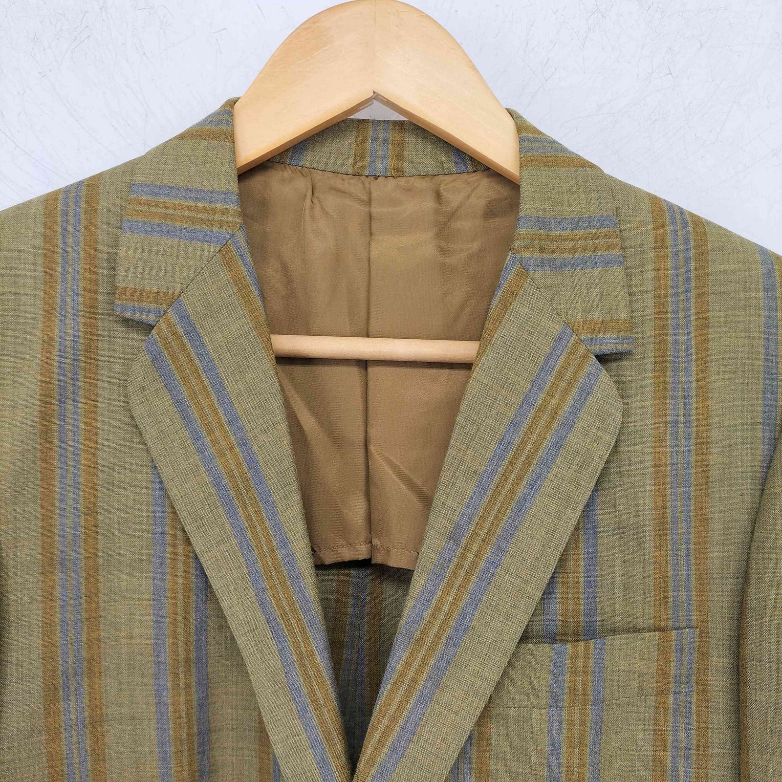 VAN JAC テーラードジャケット ストライプ