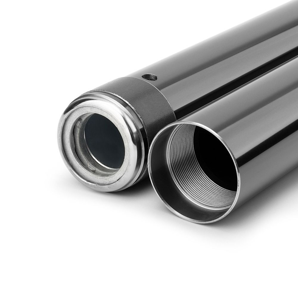 XB289 上メッキ 250TR BJ250F BJ250K 02-08 37MM 純正品番44013-1506に対応 インナーチューブ ブラック２本