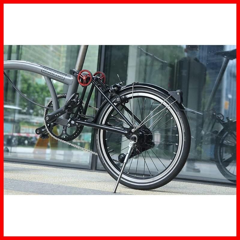 【大特価】Titanium Alloy Kickstand Stand for Brompton Folding Bike P-LINE T-LINE