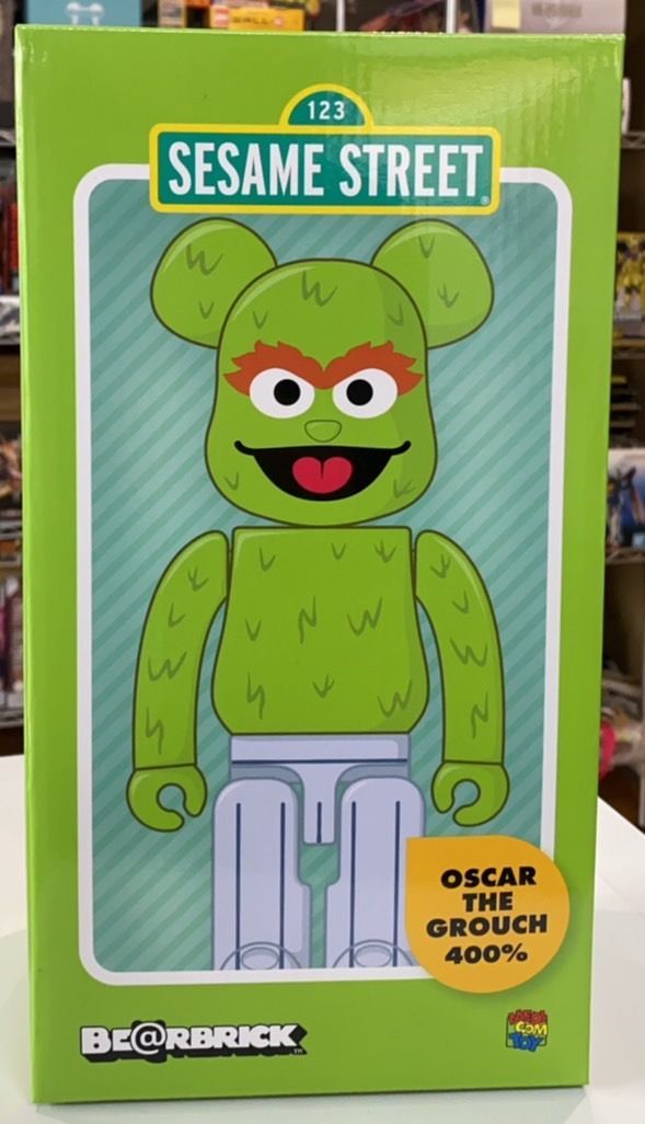 BE@RBRICK ベアブリック セサミストリート OSCAR THE GROUCH 400 ...