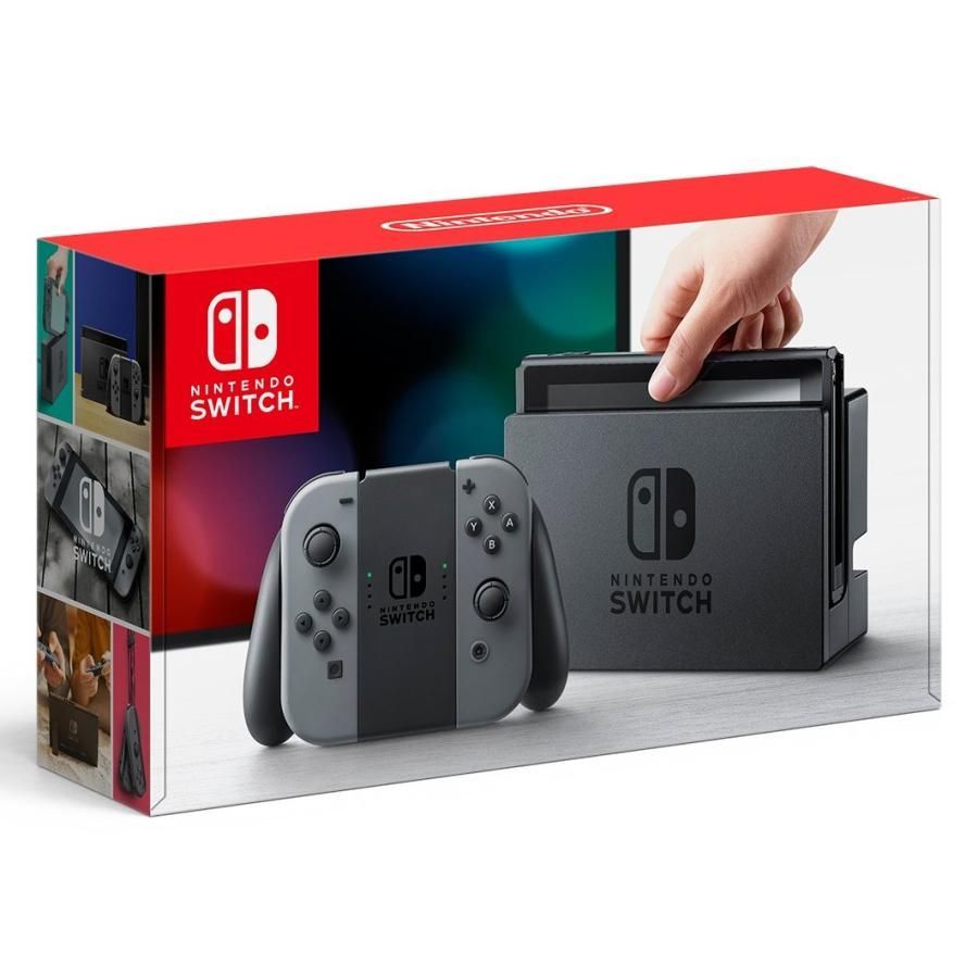 Nintendo Switch本体(グレー) + 64GB SDカード 専用 Nintendo Switch グレー 本体 スイッチ sd カード 値段