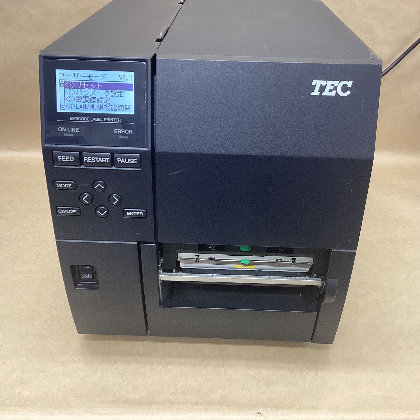 TEC/東芝テック バーコードプリンタ B-EX4T1-TS25-R ラベルプリンタ No.1