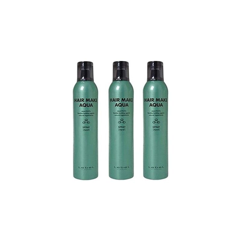 3本セット ルベル ヘアメイクアクア スプレー 250g ハード
