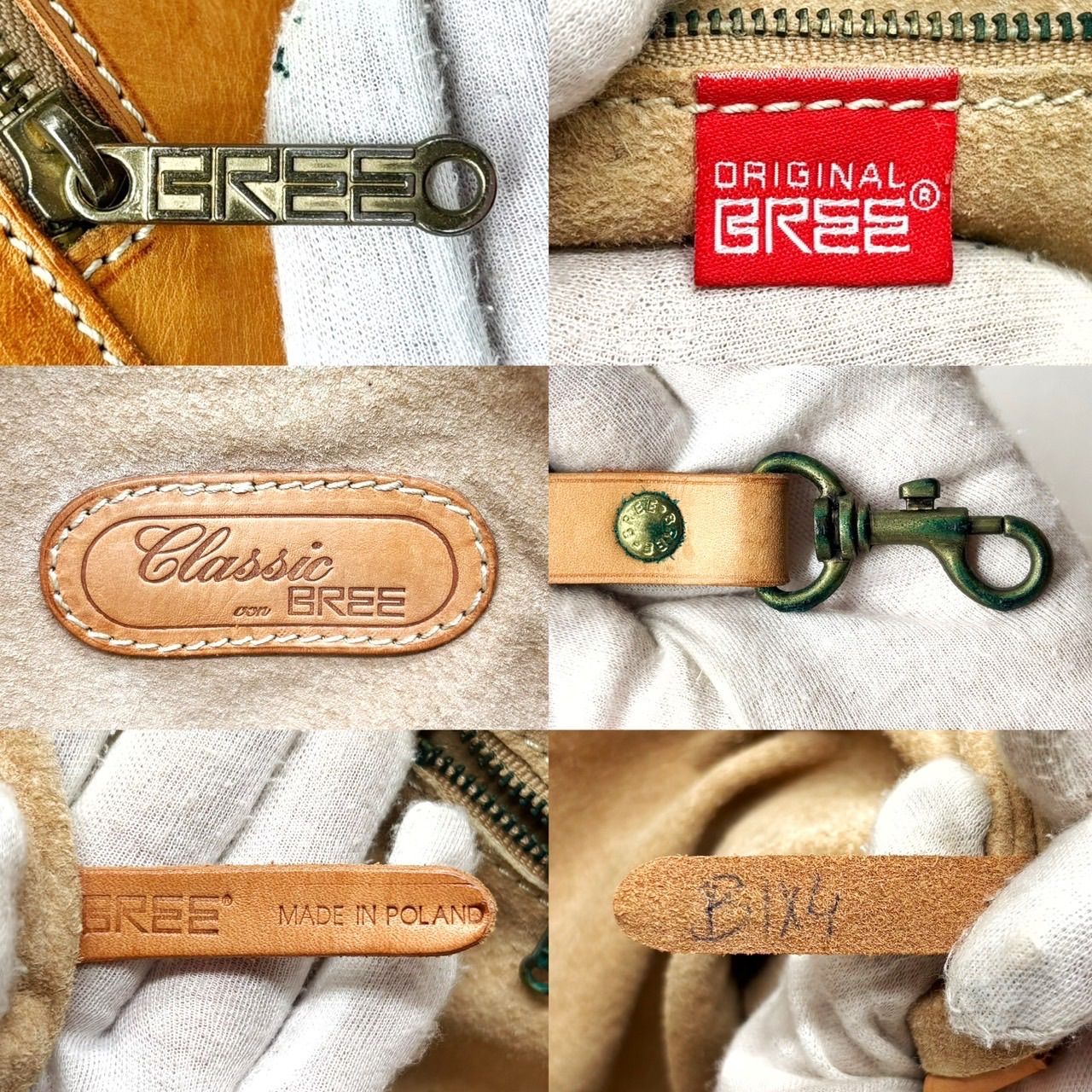 良品】 BREE ブリー ハンドバッグ トートバッグ ビジネスバッグ 