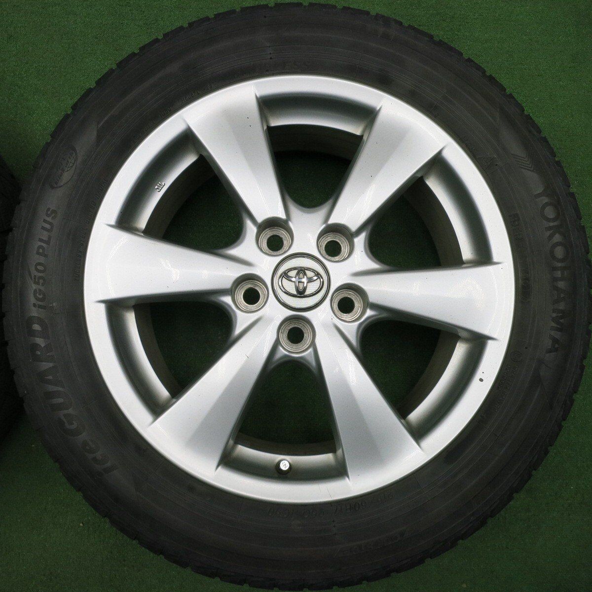 YOKOHAMA ice GUARD iG50 215/60R17】スタッドレス【トヨタ エスティマ