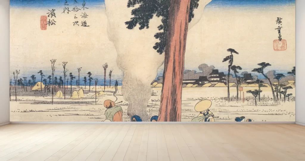 歌川広重「東海道五拾三次 由井 薩埵嶺 アダチ版画研究所 Utagawa