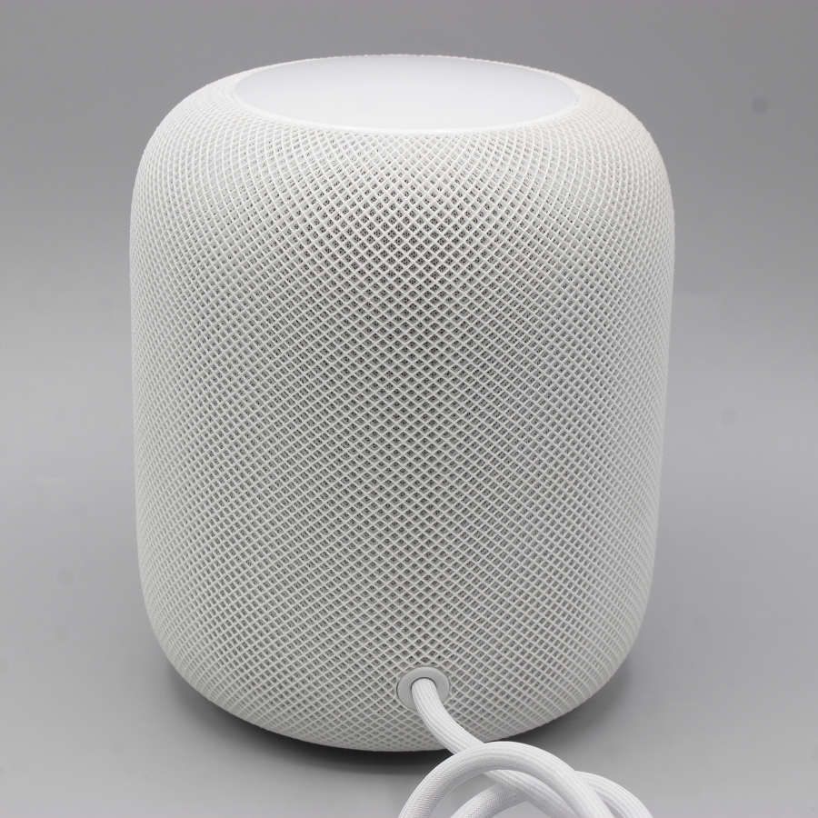 Apple HomePod MQHV2J/A ホワイト スマートスピーカー ホームポッド 本体 - メルカリ