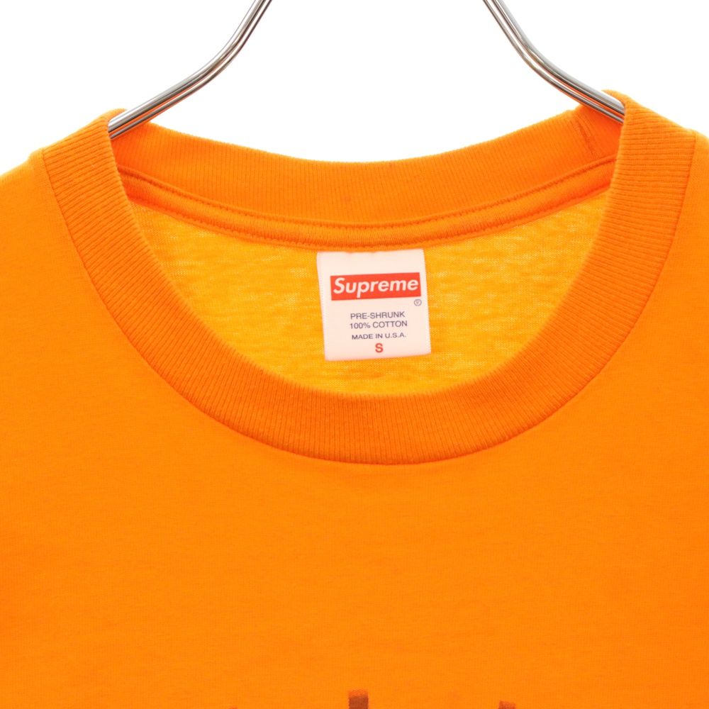 Supreme / 24SS/Shadow Tee/Tシャツ/S/コットン/オレンジ// SUPREME (シュプリーム) 24SS Shadow Tee シャドウ 半袖 Tシャツ