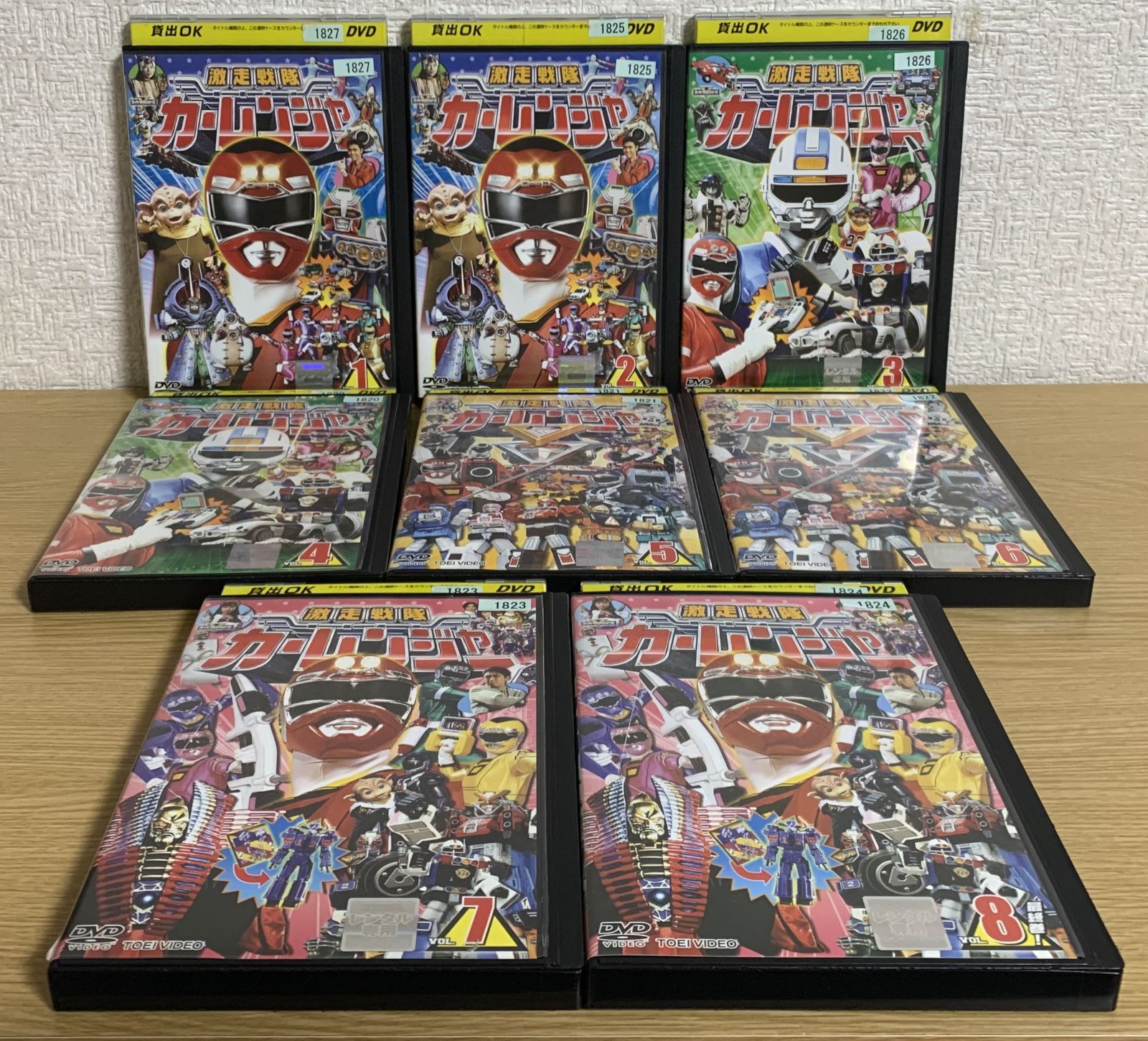 激走戦隊カーレンジャー DVD全巻セット - メルカリ