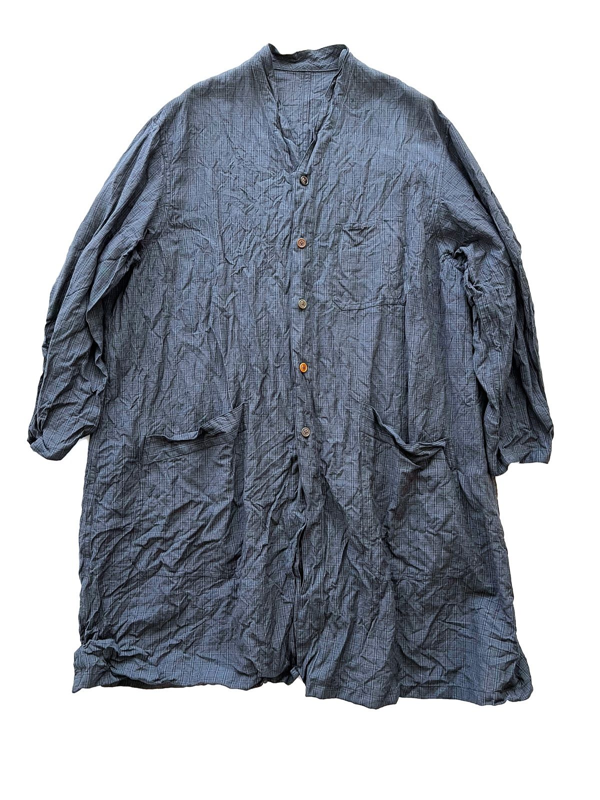 未使用 2020SS THE CROOKED TAILOR DRIVING COAT チェックノーカラー