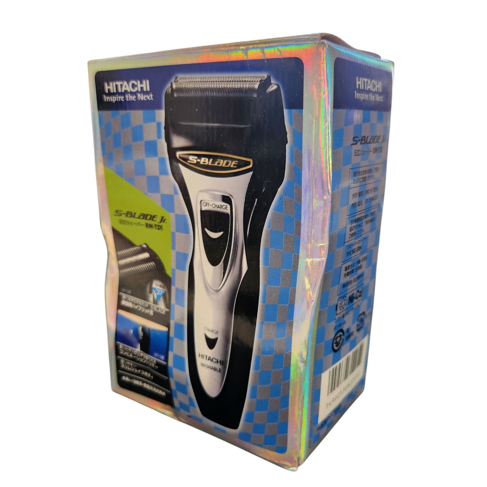 未使用】HITACHI S-BLaDE jr. RM-TD1 シェーバー 日立 エスブレード