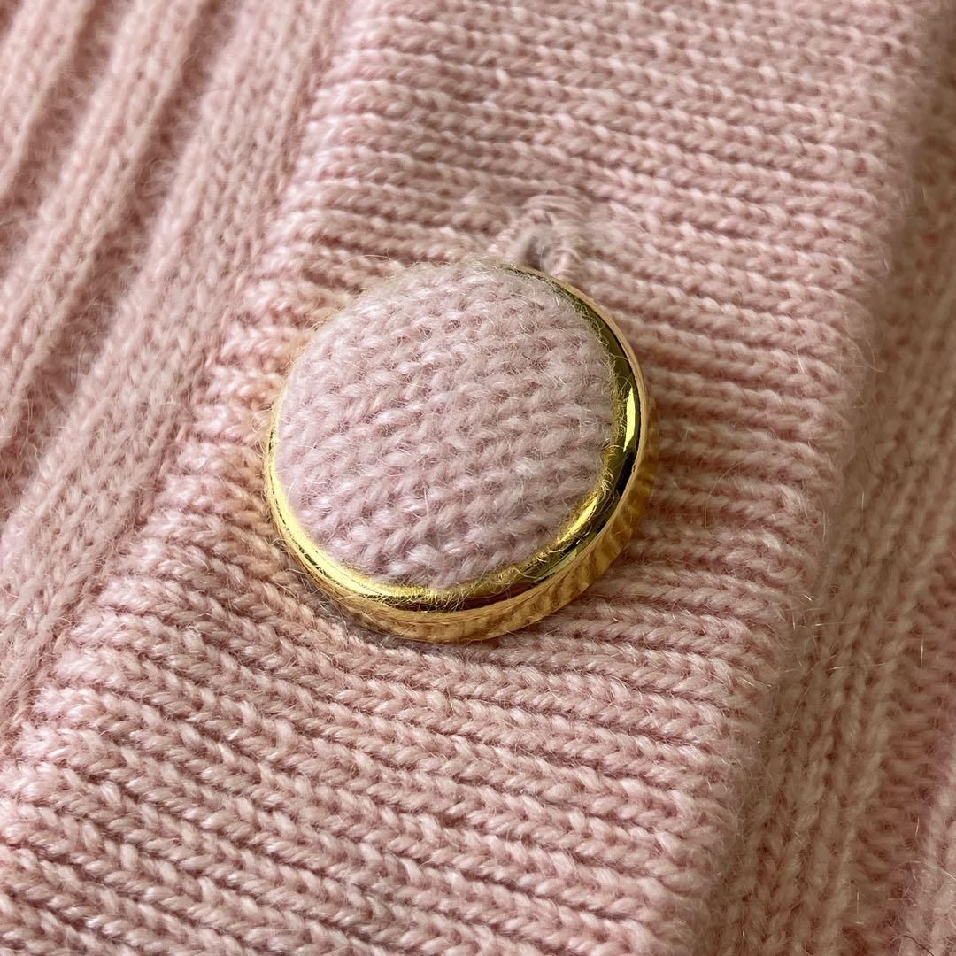 Dior ディオール カーディガン ピンク ニット セーター M〜L 希少人気