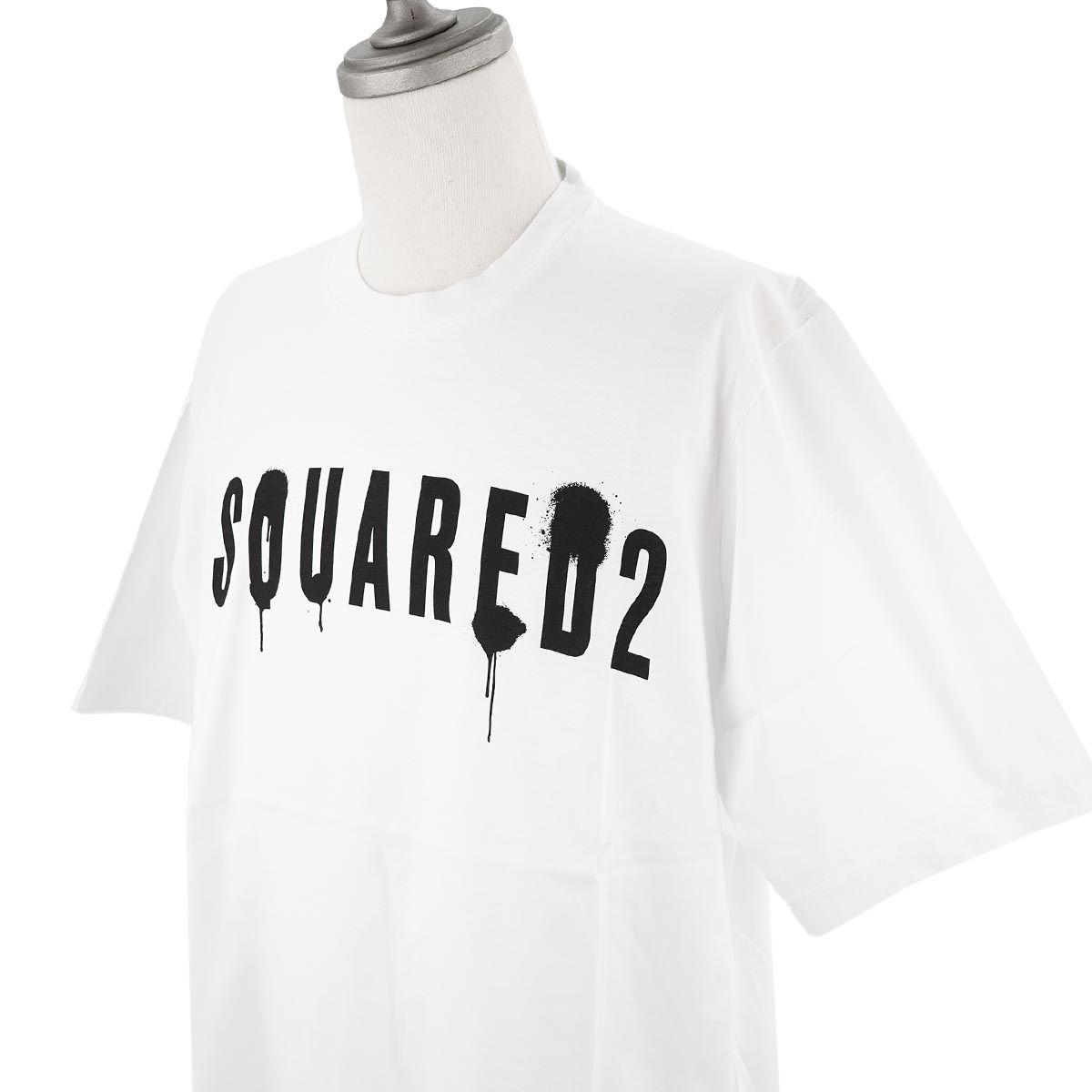 DSQUARED2 ディースクエアード 半袖Tシャツ S71GD1268 S22427 SKATER FIT T-Shirt メンズ 男性  オーバーサイズ 100 WHITE ホワイト - メルカリ