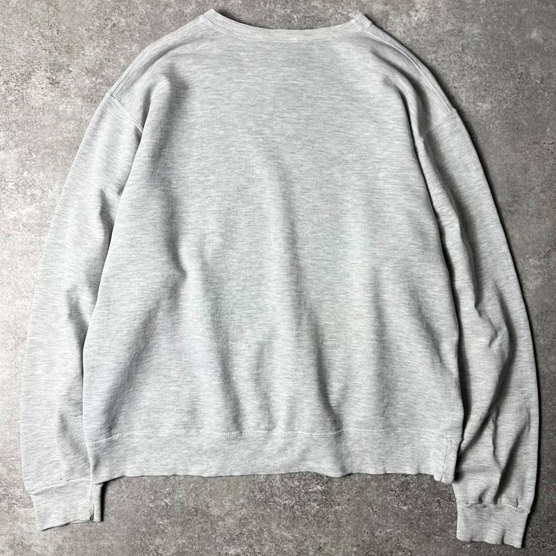 90s USA製 Champion ロゴ刺繍 前V スウェット トレーナー XL / 90年代