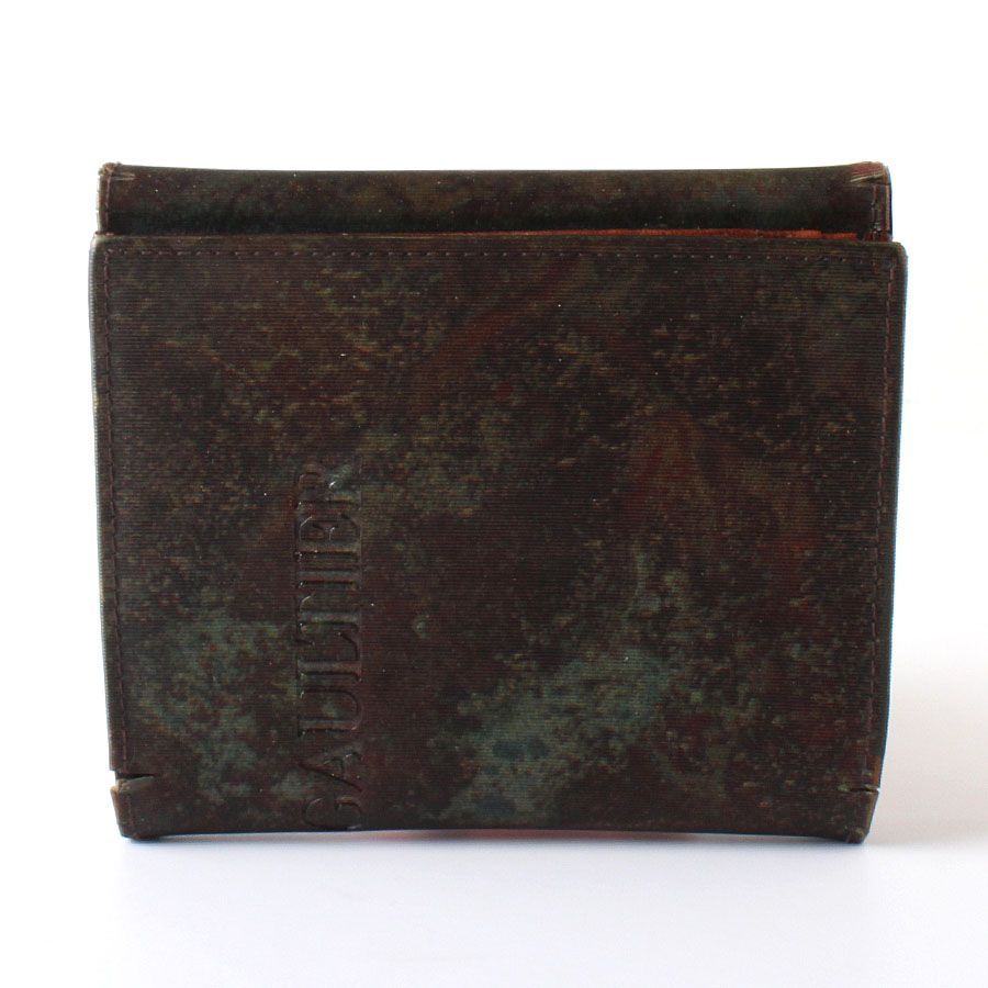 M28161 JEAN PAUL GAULTIER ジャンポール ゴルチエ Vサイバー 二つ折り