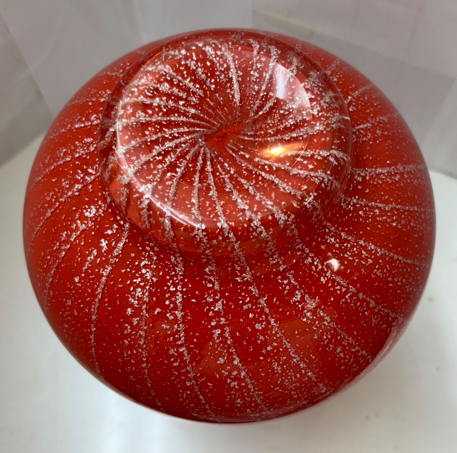 ◇岩田ガラス 花瓶 フラワーベース 金彩 レトロ 昭和レトロ 岩田