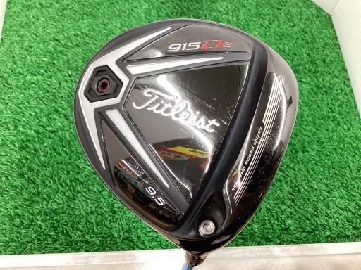 タイトリスト 915 D2 9.5° ドライバー DR ATTAS 6 6 フレックスS メンズ 男性用 右利き 右用 Cランク ゴルフクラブ