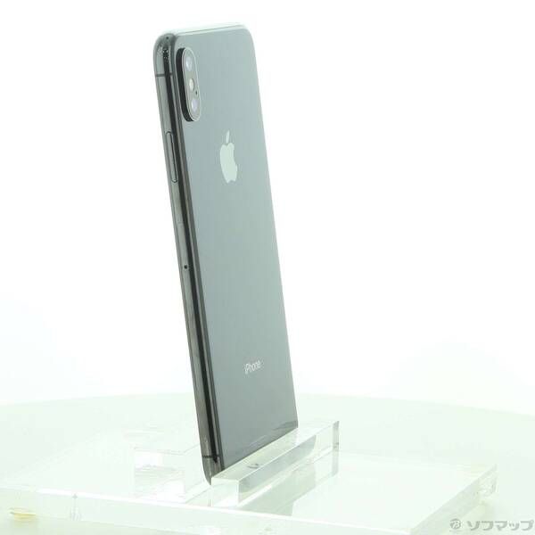中古品〕 iPhoneXS Max 256GB スペースグレイ MT6U2J/A SIM 中古品〕 iPhoneXS Max 256GB スペースグレイ MT6U2J/A SIM