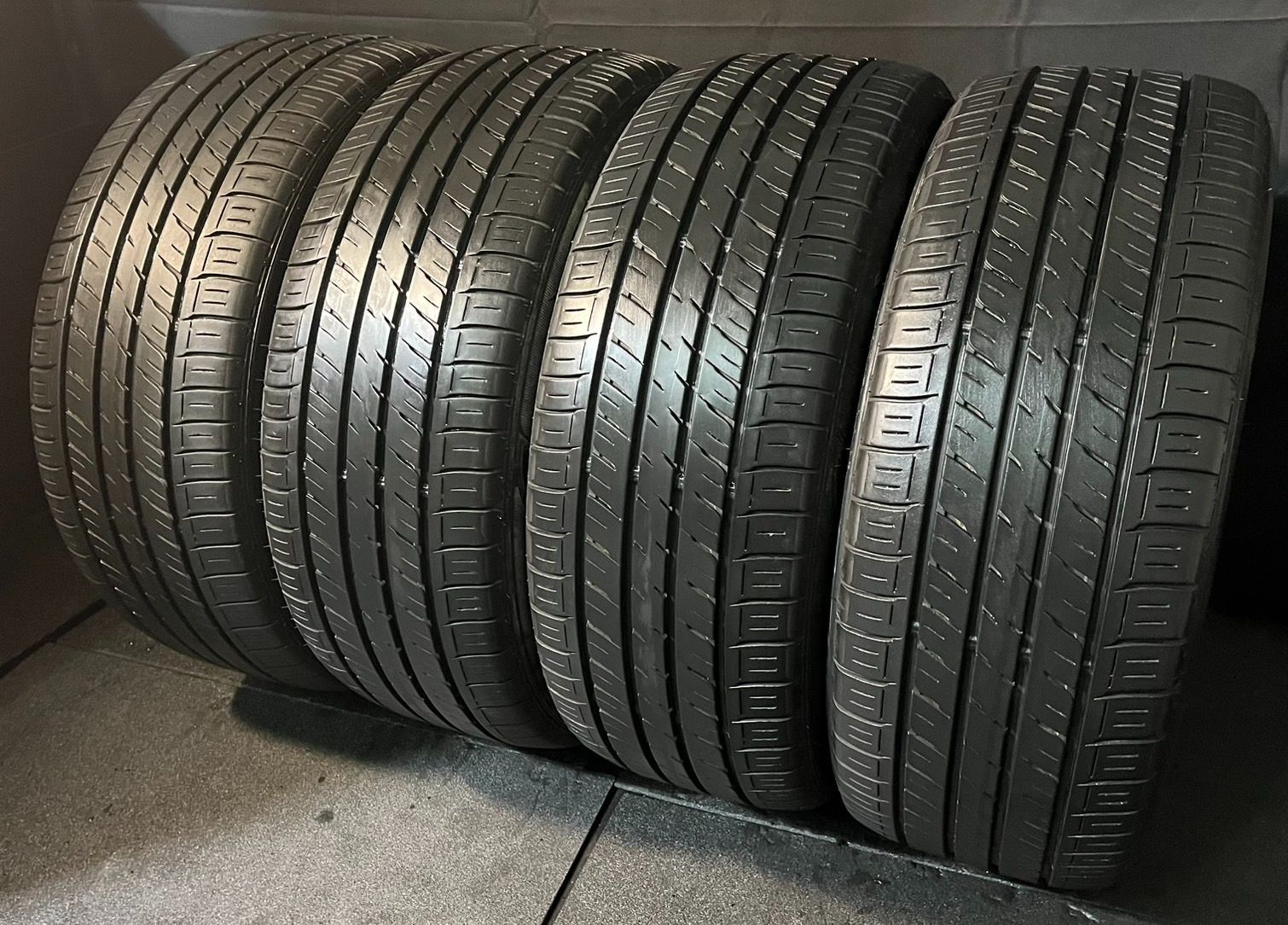 2025年製 約8～8.5分山 ダンロップ DUNLOP エナセーブ ENASAVE EC300 215|50R17 4本 送料無料 h_573