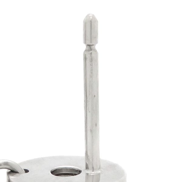 ブルガリ BVLGARI ピアス ビーゼロワン エレメント 1Pダイヤ K18WG  