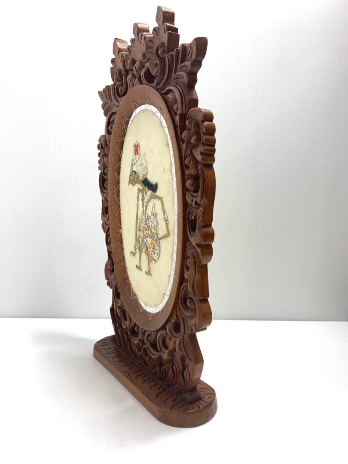 山羊皮ワヤン-クリ(Wayang Kulit )インドネシア　ジャカルタ民芸品 山羊皮ワヤン-クリ(Wayang Kulit )インドネシアジャカルタ民芸品