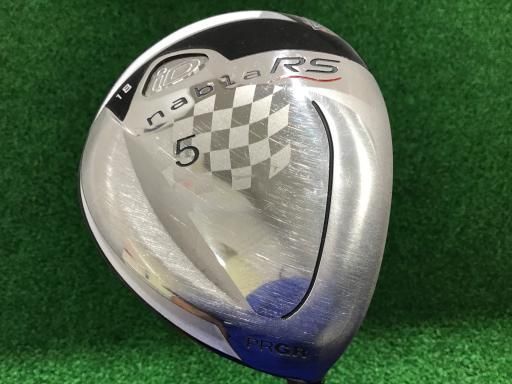 中古品　nabla RS 5w　18度　TOUR AD MJ-6S シャフト プロギア nabla iD #5フェアウェイウッド18゜ 中古プロギア iD nabla