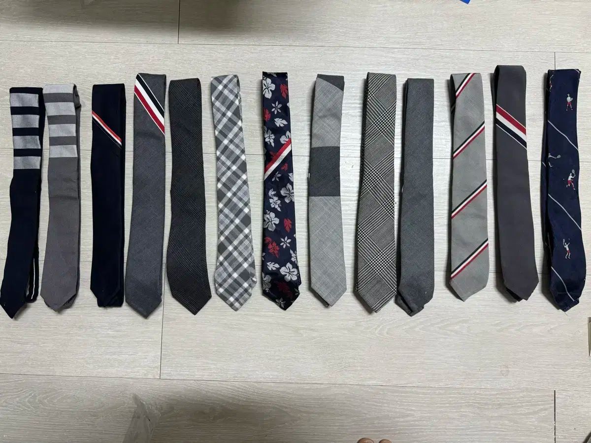 os THOM BROWN(トムブラウン) ネクタイ (3 本の線 ウィービング