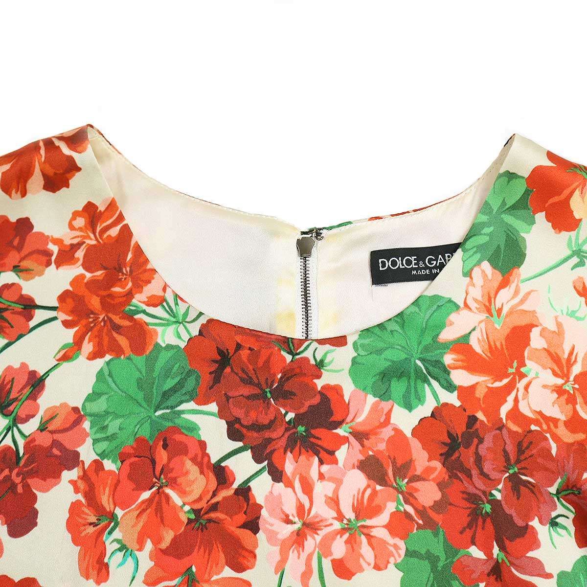 DOLCE&GABBANA ドルチェ＆ガッバーナ フラワーマヨリカシルク
