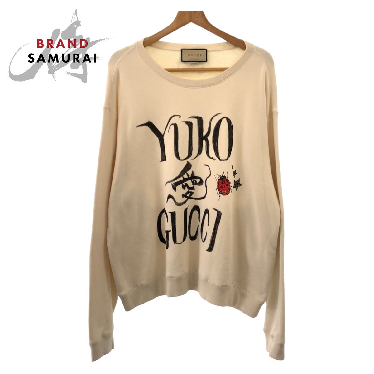 最終値下げ！新品未使用　GUCCI トレーナー 24-25新作 グッチ コットンジャージー スウェットシャツ (GUCCI