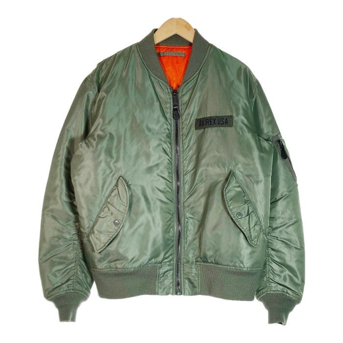 ☆AVIREX アヴィレックス ジャケット パッチ付き MA-1 フライト