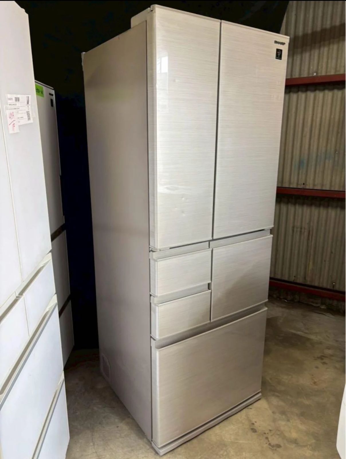 SHARP 冷蔵庫 SJ-F501E-N 2019年製 502L 観音開き SHARP 冷蔵庫 SJ-F502E-S 2019年製 502L 観音開き - メルカリ