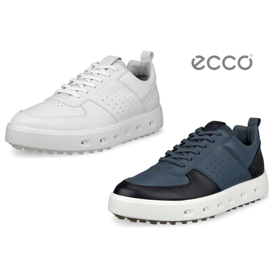 ecco ゴルフシューズ 女性用 ホワイト/シルバー ecco ゴルフシューズ