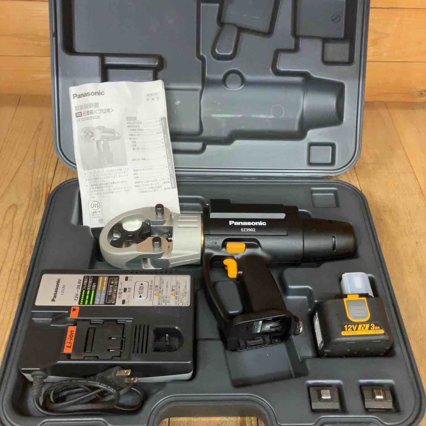 パナソニック Panasonic コードレス圧着器 EZ3902N22K 所沢店
