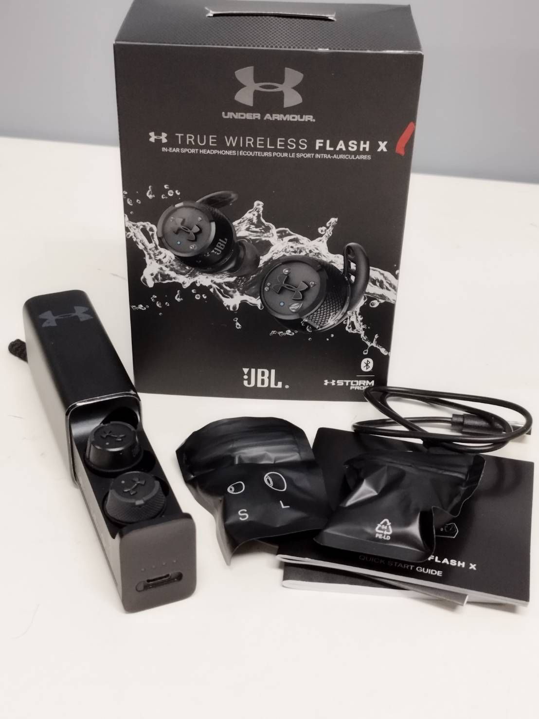 JBL|アンダーアーマー TRUE WIRELESS FLASH X ワイヤレスイヤホン