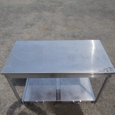ステンレス作業台 W120×D60×H80cm 業務用 作業台 調理台 ガス台 タニコー 業務用 ステンレス 作業台 ガス台 W120 D60 H80cm 厨房