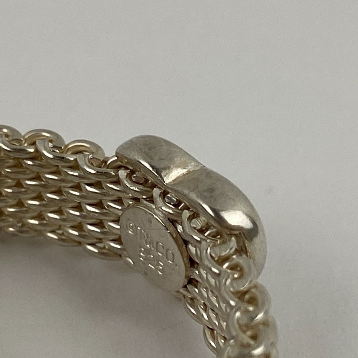 ティファニー TIFFANY&Co. サマセット メッシュ ハート リング