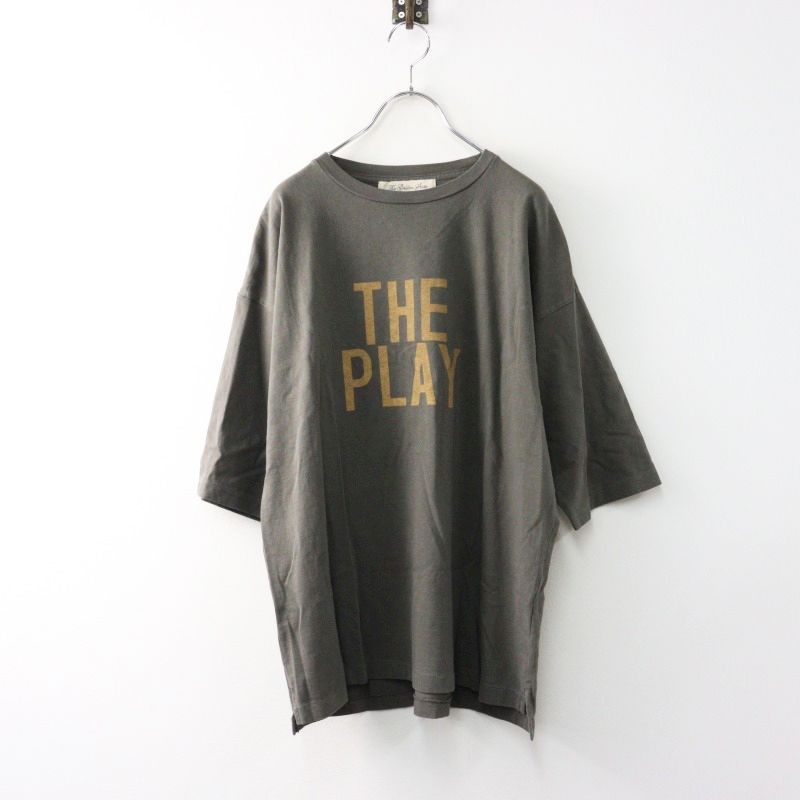 L'Appartement REMI RELIEF THE PLAY7 Tシャツ REMI RELIEF/レミ レリーフ】 NEWPORT 7ブソデ T-SHIRT（Tシャツ
