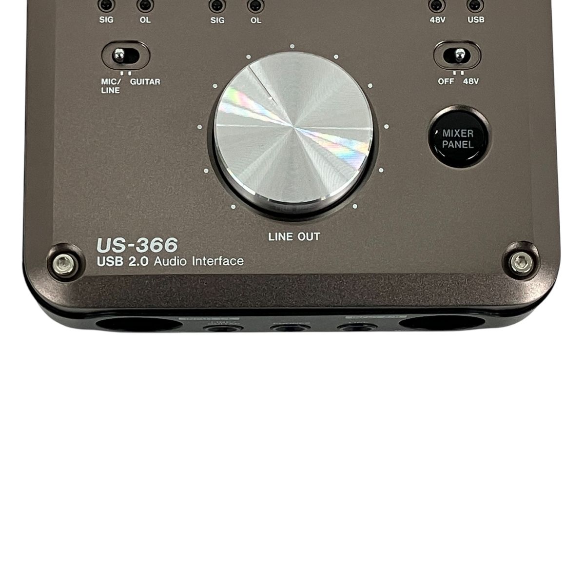 【10355】 TASCAM US-366 タスカム インターフェース US-366 | DSPミキサー搭載USB2.0 192kHz対応オーディオ