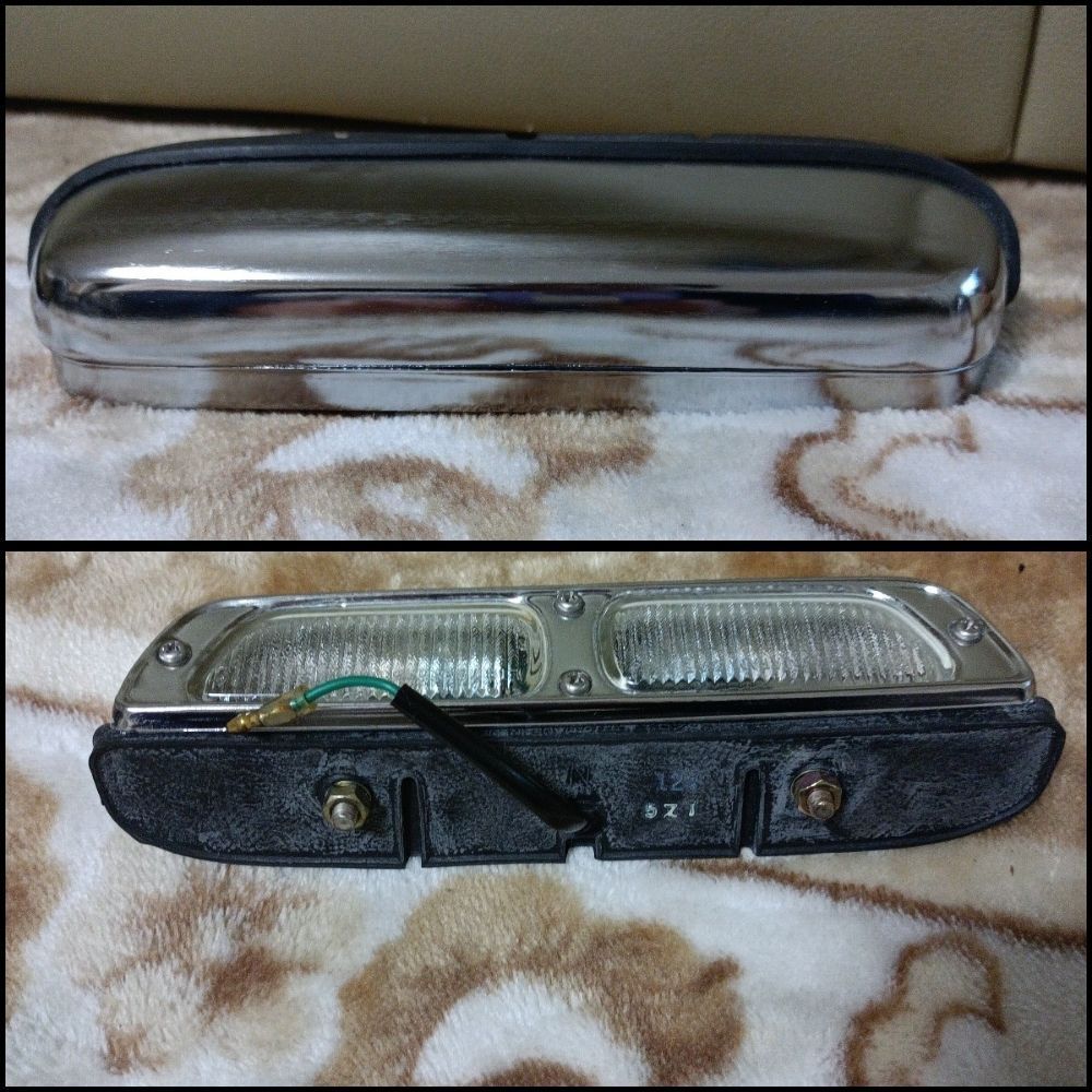 トヨタ 純正 TOYOTA 正規 ライセンスプレート ランプ ランドクルーザー 50系 FJ55 FJ56 リアナンバー パーツ エンジン タイヤ カスタム