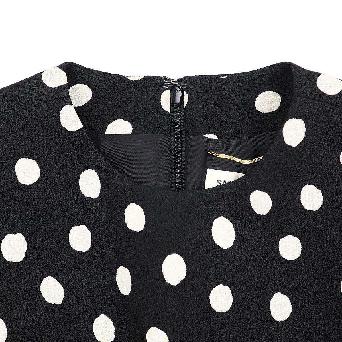 SAINT LAURENT PARIS サンローラン パリ 20SS レーヨンドット