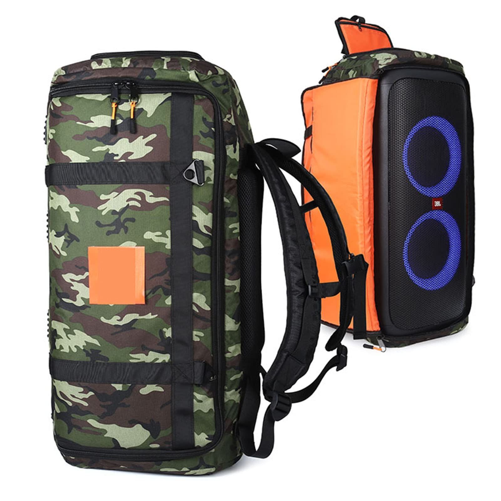 在庫 スピーカーバッグ バッグ ショルダーバッグ bluetoothスピーカー キャリングケース 持ち運びやすい PARTYBOX310用収納ケース 全面保護 JBL 高耐久 LICHIFIT 迷彩柄